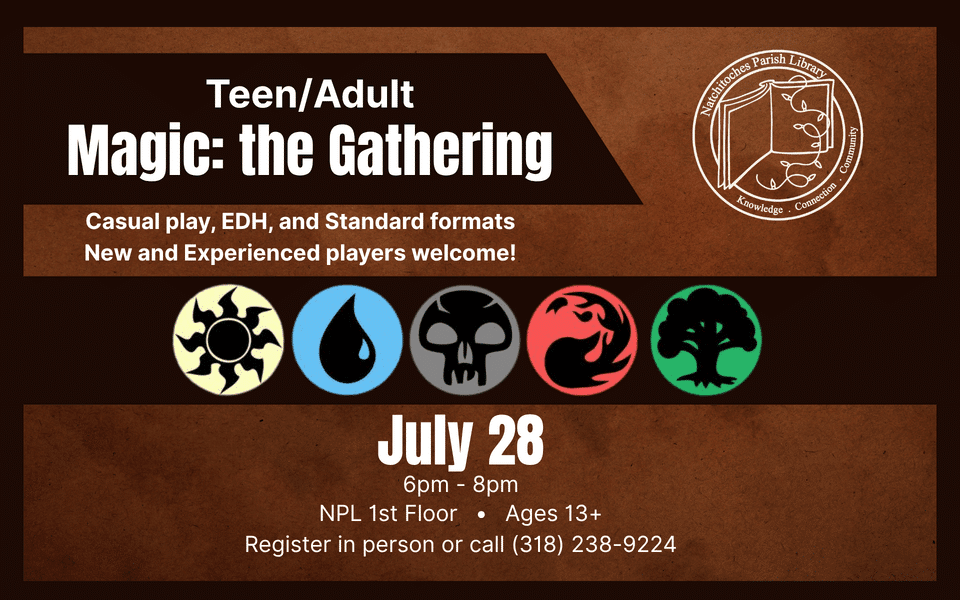 Teen/Adult Magic: the Gathering