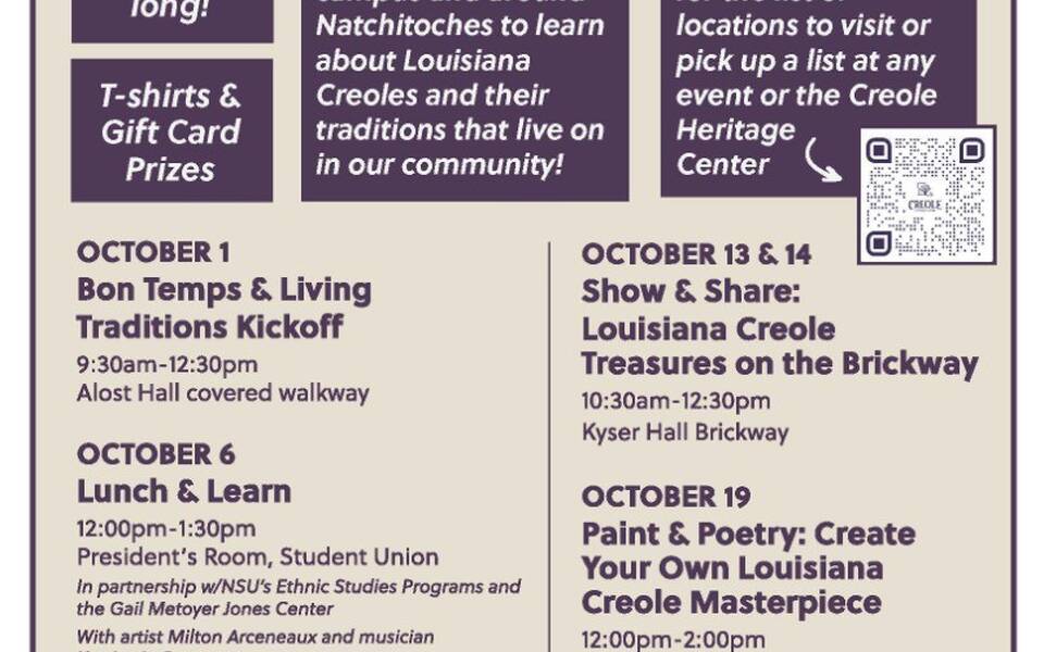 Creole Heritage Center Open House
